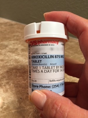 Amoxicillin--not a cure for the common cold.